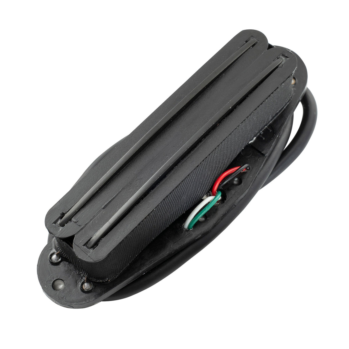 Musiclily Basic Rail Blade Ceramic Single Coil Sized Humbucker Pickup for Strat Style Electric Guitar
