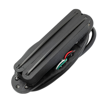 Musiclily Basic Rail Blade Ceramic Single Coil Sized Humbucker Pickup for Strat Style Electric Guitar