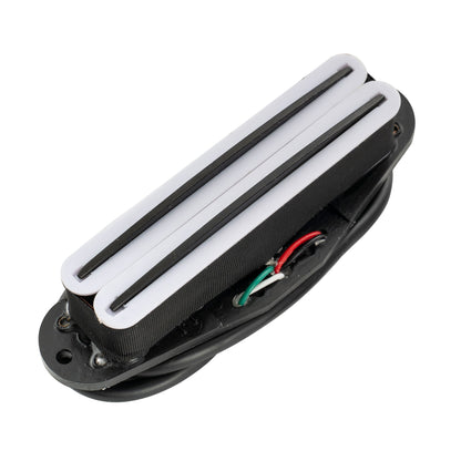 Musiclily Basic Rail Blade Ceramic Single Coil Sized Humbucker Pickup for Strat Style Electric Guitar