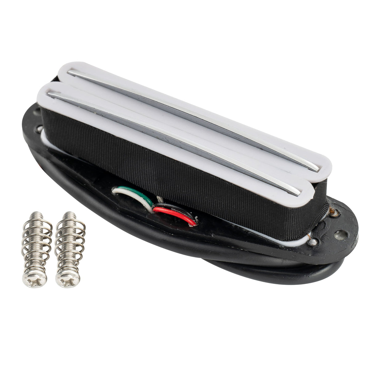 Musiclily Basic Rail Blade Ceramic Single Coil Sized Humbucker Pickup for Strat Style Electric Guitar