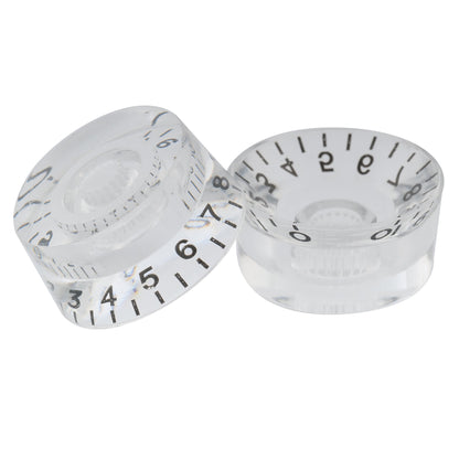 Musiclily Basic Metric Coarse 18-Spline Guitar Knobs Tone Volume Speed Control Knobs for Epiphone LP SG Style Electric Guitar, Set of 4