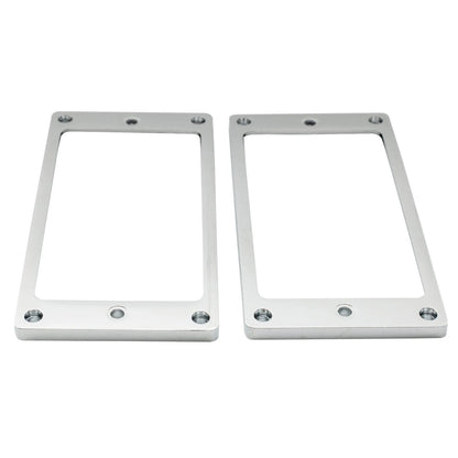 Musiclily Basic Flat Profile Metal Guitar Humbucker Pickup Mounting Rings