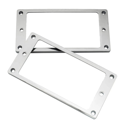 Musiclily Basic Flat Profile Metal Guitar Humbucker Pickup Mounting Rings