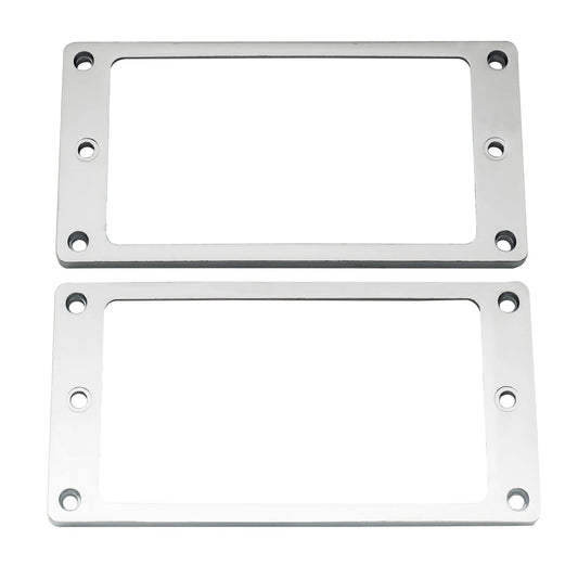 Musiclily Basic Flat Profile Metal Guitar Humbucker Pickup Mounting Rings