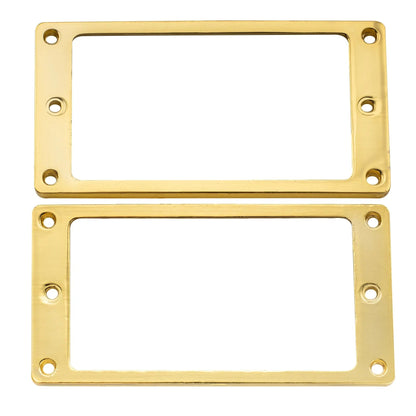 Musiclily Basic Flat Profile Metal Guitar Humbucker Pickup Mounting Rings