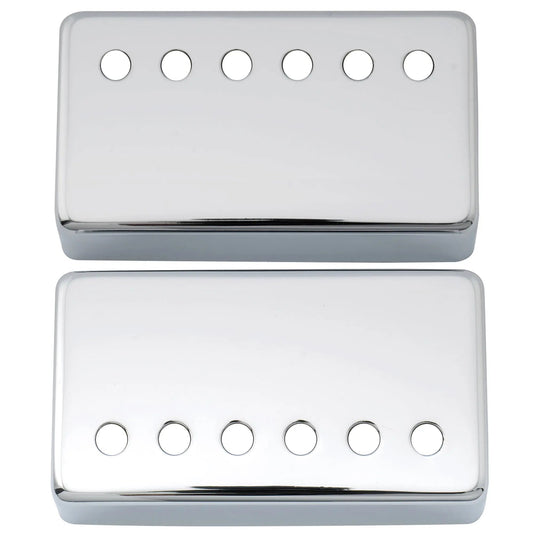 Musiclily Basic 50mm Neck and 52mm Bridge Metal Guitar Humbucker Pickup Covers Set