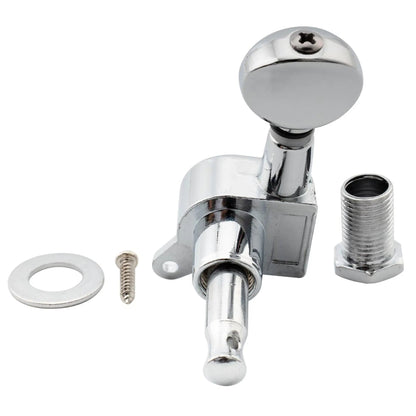 Musiclily Basic R15A 6-in-line Guitar Sealed Tuners Tuning Pegs Keys Machine Heads Set