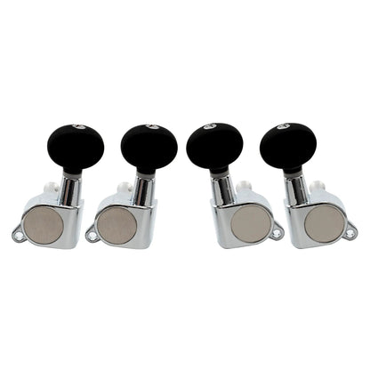 Musiclily Basic 2R2L Sealed Ukulele Tuners Tuning Pegs Keys Machine Heads Set