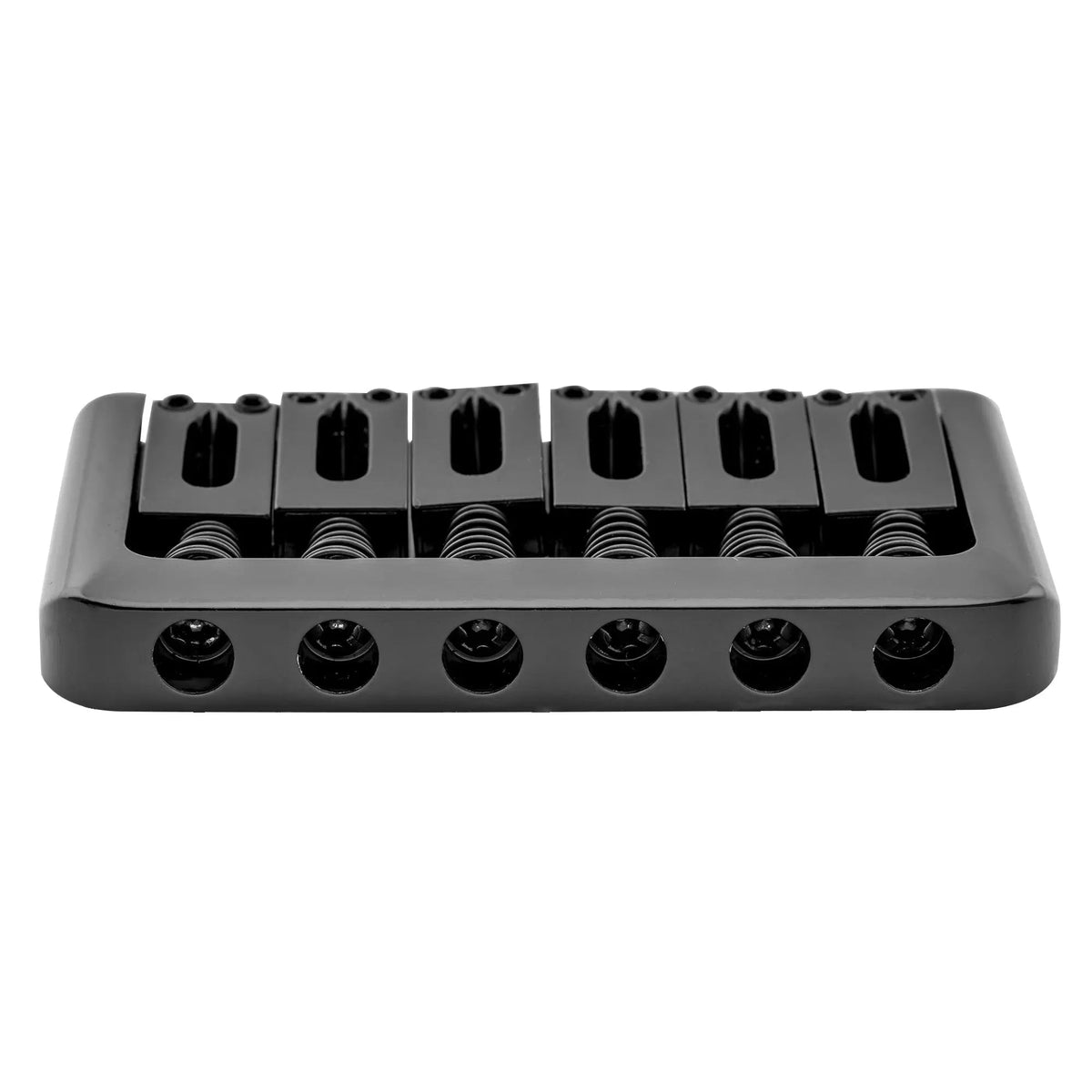 Musiclily Basic 52.5mm(2-1/16 inch) Edged 6-String Non Tremolo Guitar Hardtail Bridge