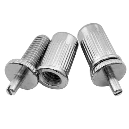 Musiclily Basic 51.5mm(2-1/32 inch) Roller Locking Tune-o-matic Guitar Bridge Tunematic Saddle for LP Style Electric Guitar