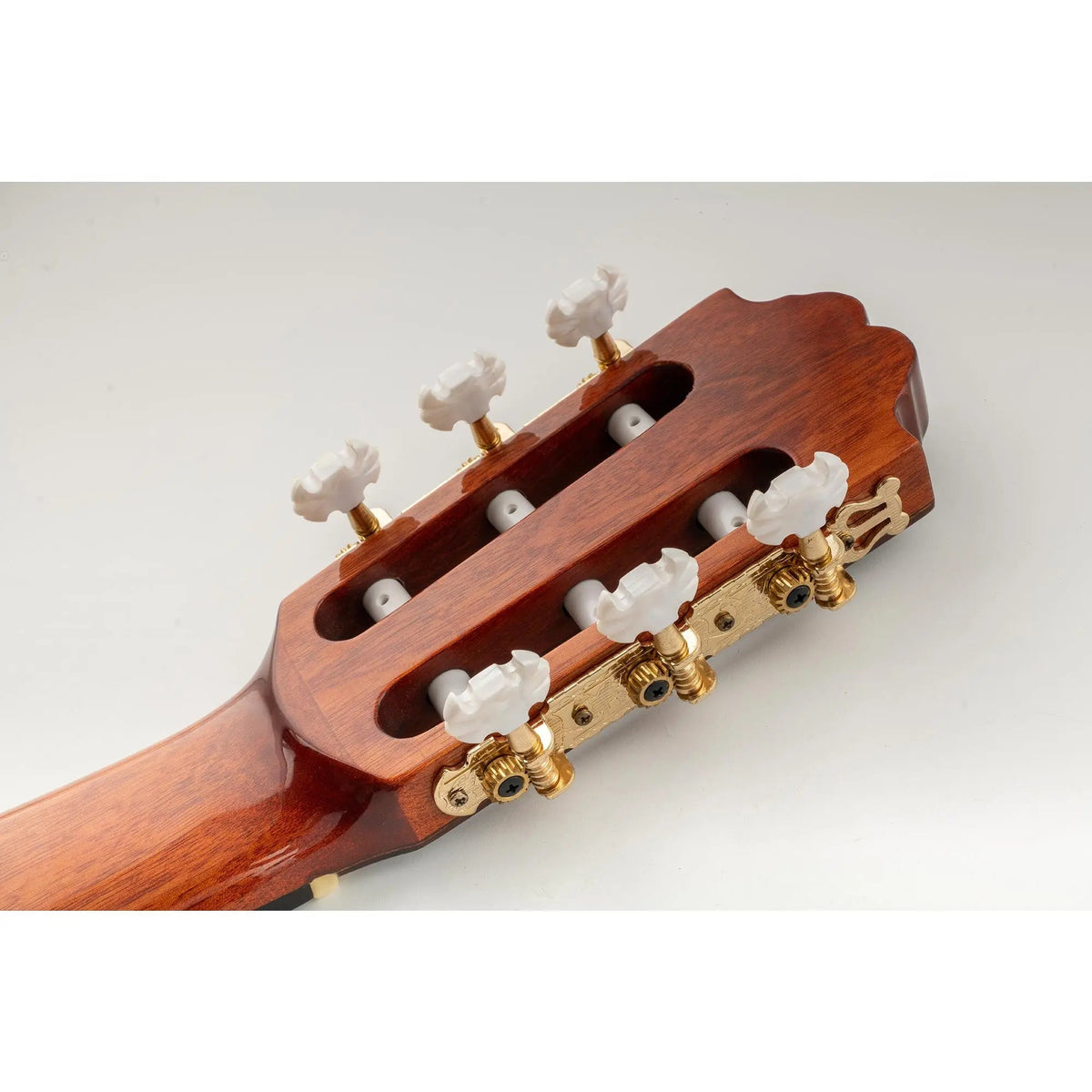 Musiclily Pro 3 on a Plate Lyra Style Classical Guitar Machine Heads Butterfly Button Tuning Pegs Keys Tuners Set