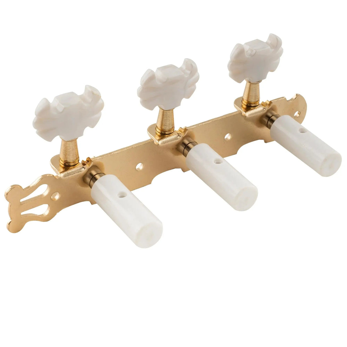 Musiclily Pro 3 on a Plate Lyra Style Classical Guitar Machine Heads Butterfly Button Tuning Pegs Keys Tuners Set