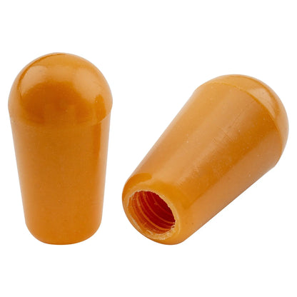 Musiclily Pro Inch Size Thread Plastic Guitar Toggle Pickup Switch Tips for LP Style, Set of 2