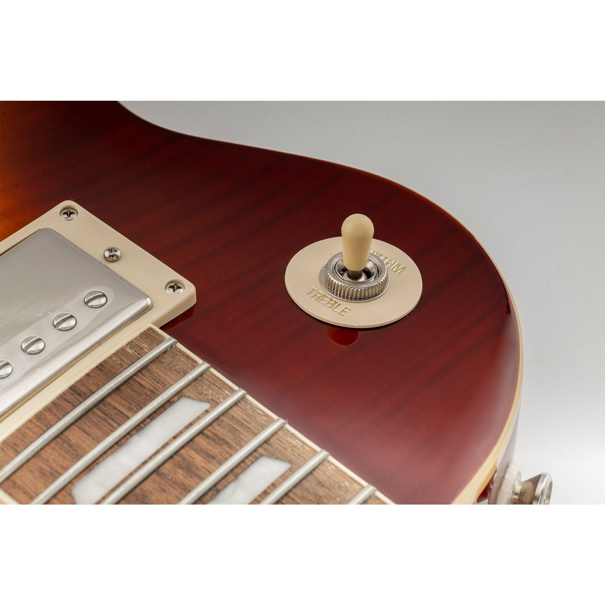 Musiclily Pro Inch Size Thread Plastic Guitar Toggle Pickup Switch Tips for LP Style, Set of 2