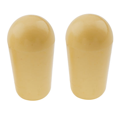 Musiclily Pro Inch Size Thread Plastic Guitar Toggle Pickup Switch Tips for LP Style, Set of 2