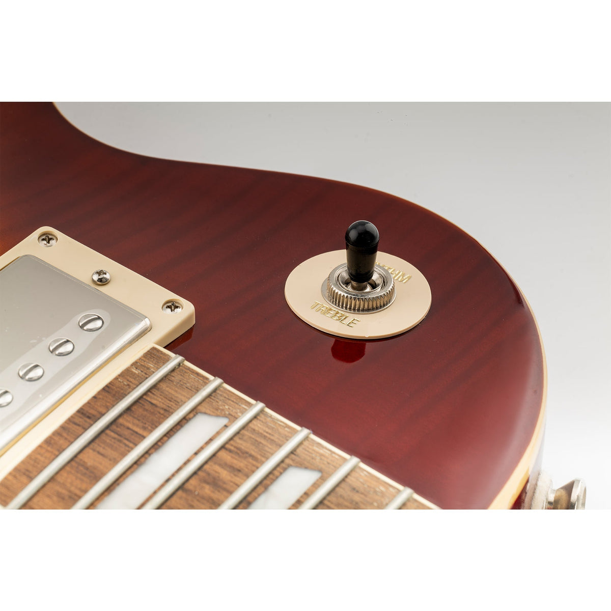 Musiclily Pro Inch Size Thread Plastic Guitar Toggle Pickup Switch Tips for LP Style, Set of 2