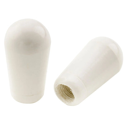 Musiclily Pro Inch Size Thread Plastic Guitar Toggle Pickup Switch Tips for LP Style, Set of 2