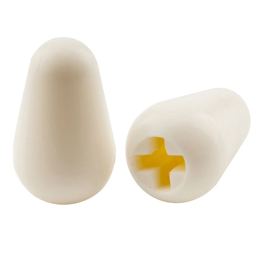 Musiclily Pro Inch Size Guitar 5-Way Lever Switch Tips for USA Fender Strat Tele Style Guitar, Set of 2