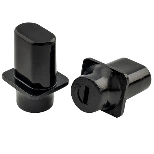 Musiclily Pro Inch Size Top Hat Guitar Switch Tips 3-Way Pickup Selector Switch Knobs for USA Fender Tele Style, Set of 2