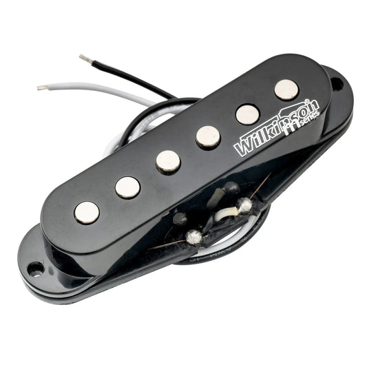 Wilkinson M Series LOW GAUSS Vintage Tone Ceramic Single Coil Pickup for Strat Style Guitar Neck