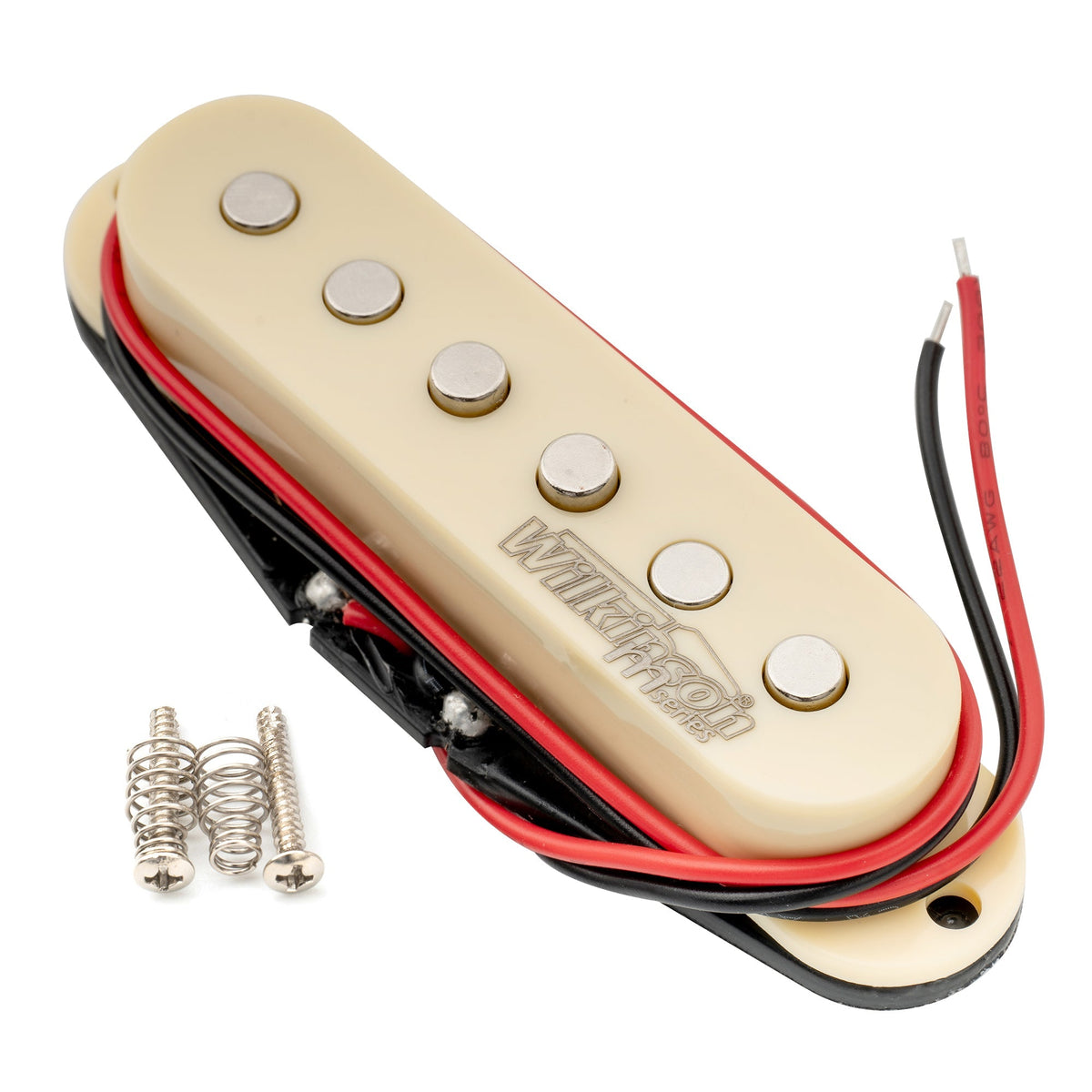 Wilkinson M Series LOW GAUSS Vintage Tone Ceramic Single Coil Pickup for Strat Style Guitar Middle