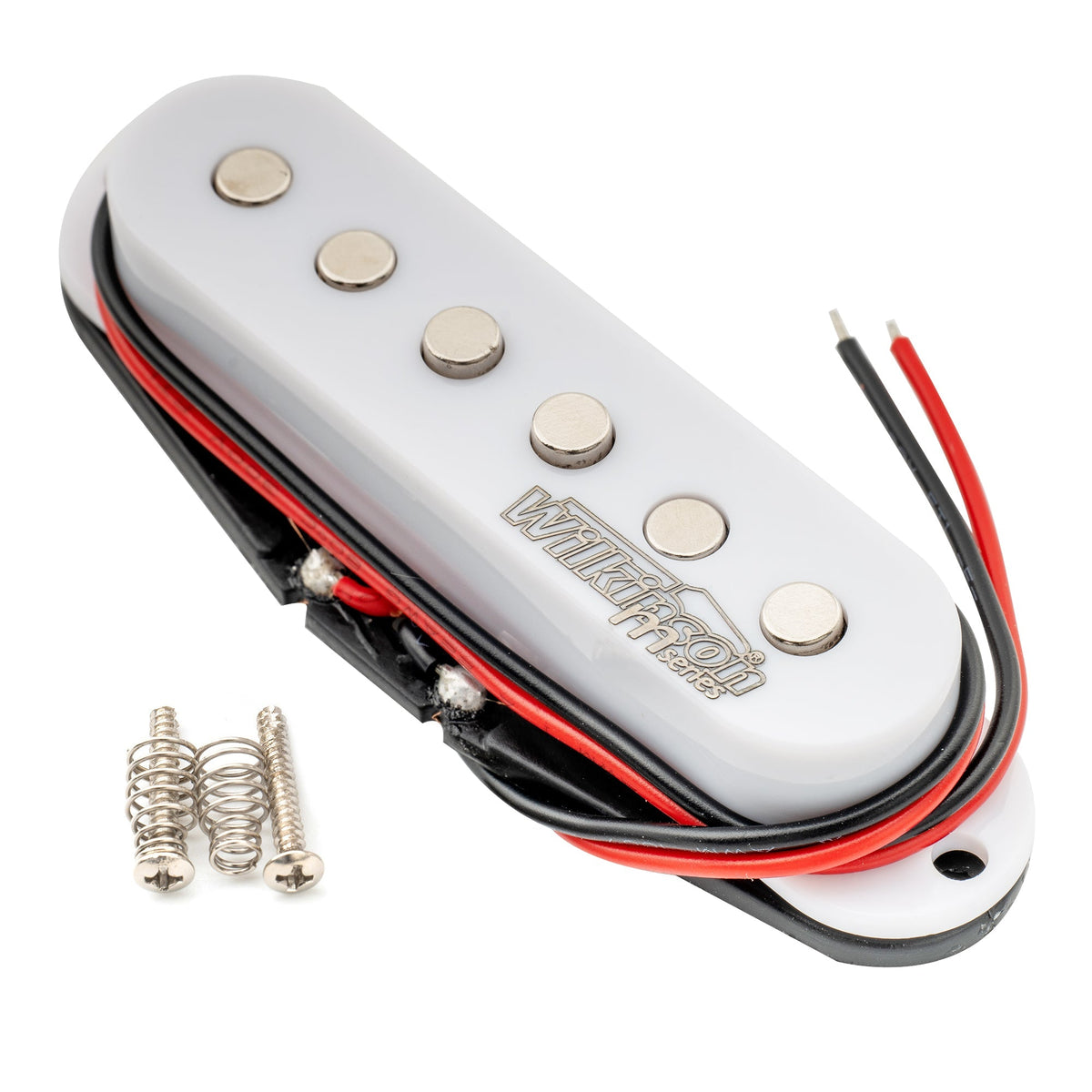 Wilkinson M Series LOW GAUSS Vintage Tone Ceramic Single Coil Pickup for Strat Style Guitar Middle