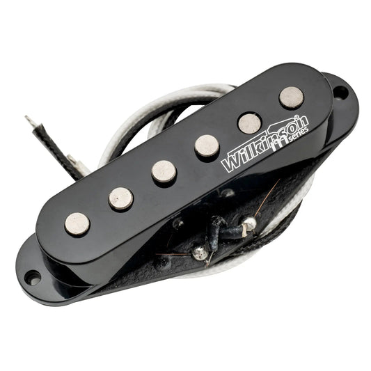 Wilkinson M Series Vintage Tone Alnico 5 Staggered Single Coil Neck Pickup for Strat Style Electric Guitar