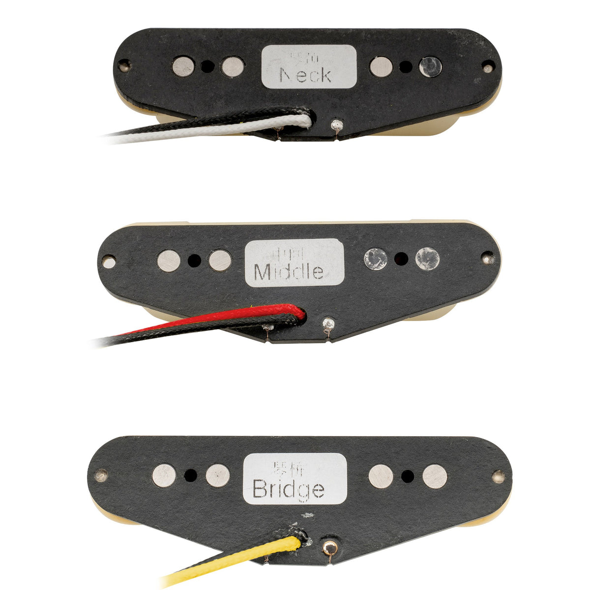 Wilkinson M Series Vintage Tone Alnico 5 Staggered Single Coil Pickups SSS Set for Strat Style Electric Guitar
