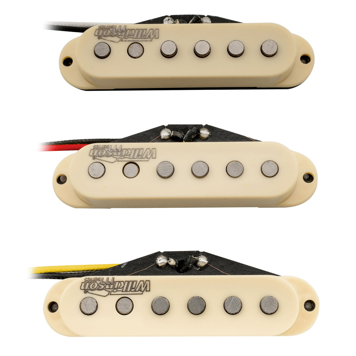 Wilkinson M Series Vintage Tone Alnico 5 Staggered Single Coil Pickups SSS Set for Strat Style Electric Guitar