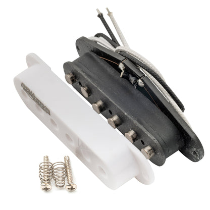 Wilkinson M Series Vintage Tone Alnico 5 Staggered Single Coil Neck Pickup for Strat Style Electric Guitar