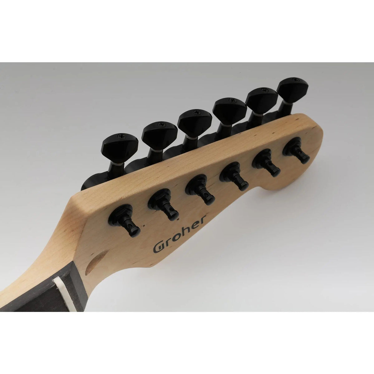 Wilkinson 6-in-line E-Z-LOK Guitar Tuners Machine Heads Tuning Keys Set for Fender Strat/Tele Style Electric Guitar