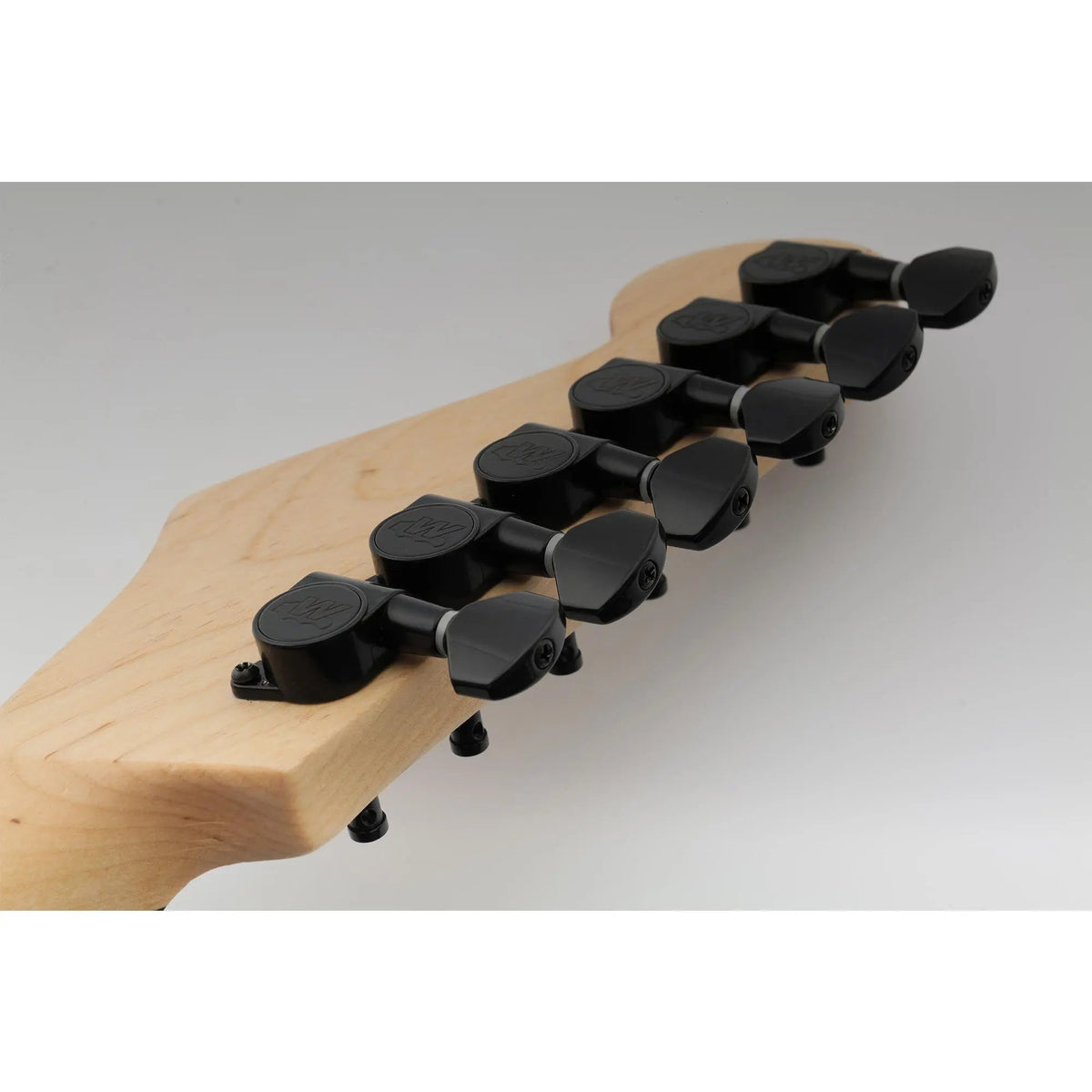 Wilkinson 6-in-line E-Z-LOK Guitar Tuners Machine Heads Tuning Keys Set for Fender Strat/Tele Style Electric Guitar