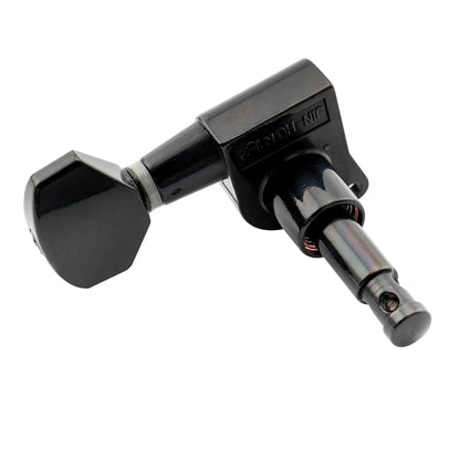 Wilkinson 6-in-line E-Z-LOK Guitar Tuners Machine Heads Tuning Keys Set for Fender Strat/Tele Style Electric Guitar