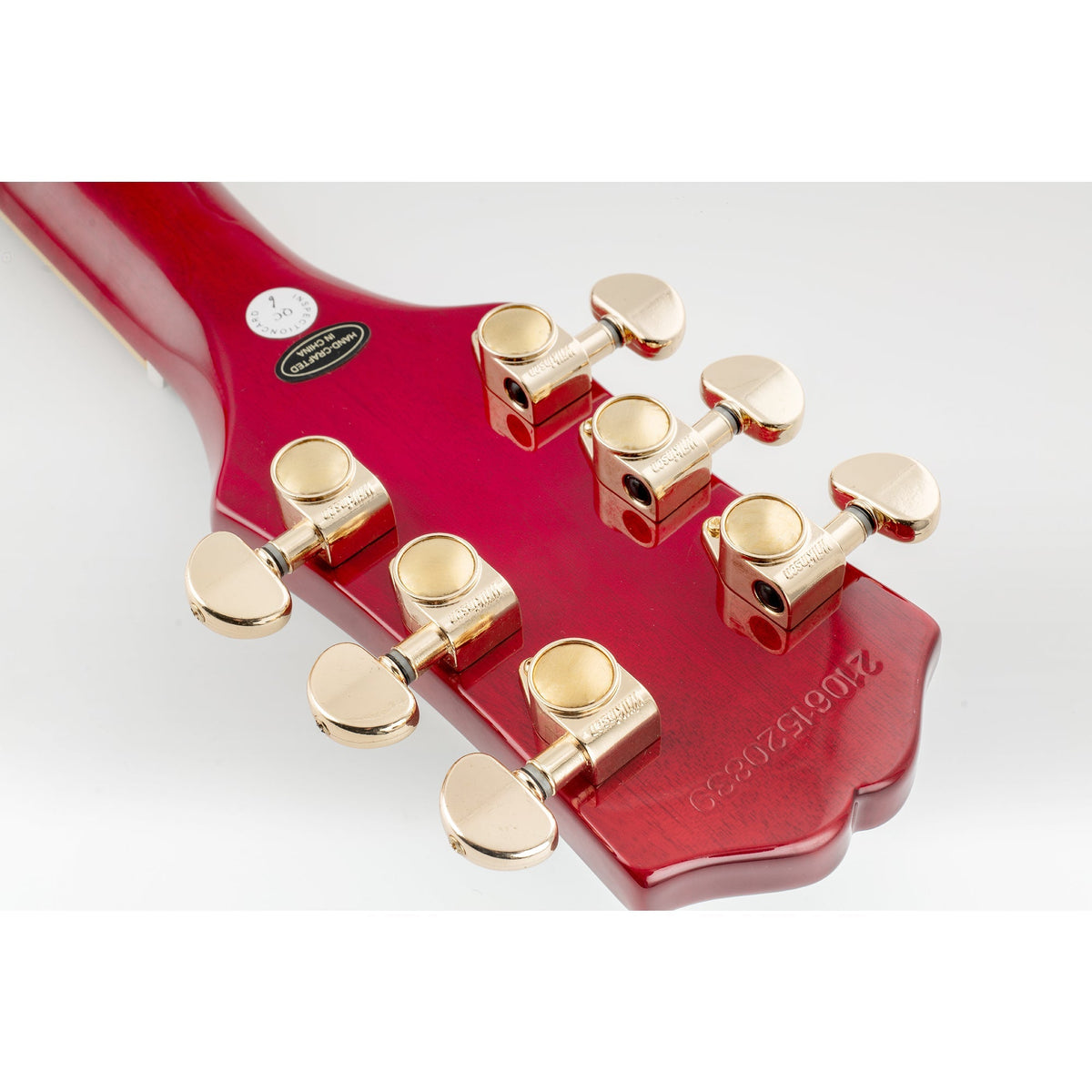 Wilkinson 3R3L 19:1 Ratio Full Sealed Machine Heads Tuners Tuning Pegs Keys with Half Moon Button Right Angle Screw for Acoustic Electric Guitar