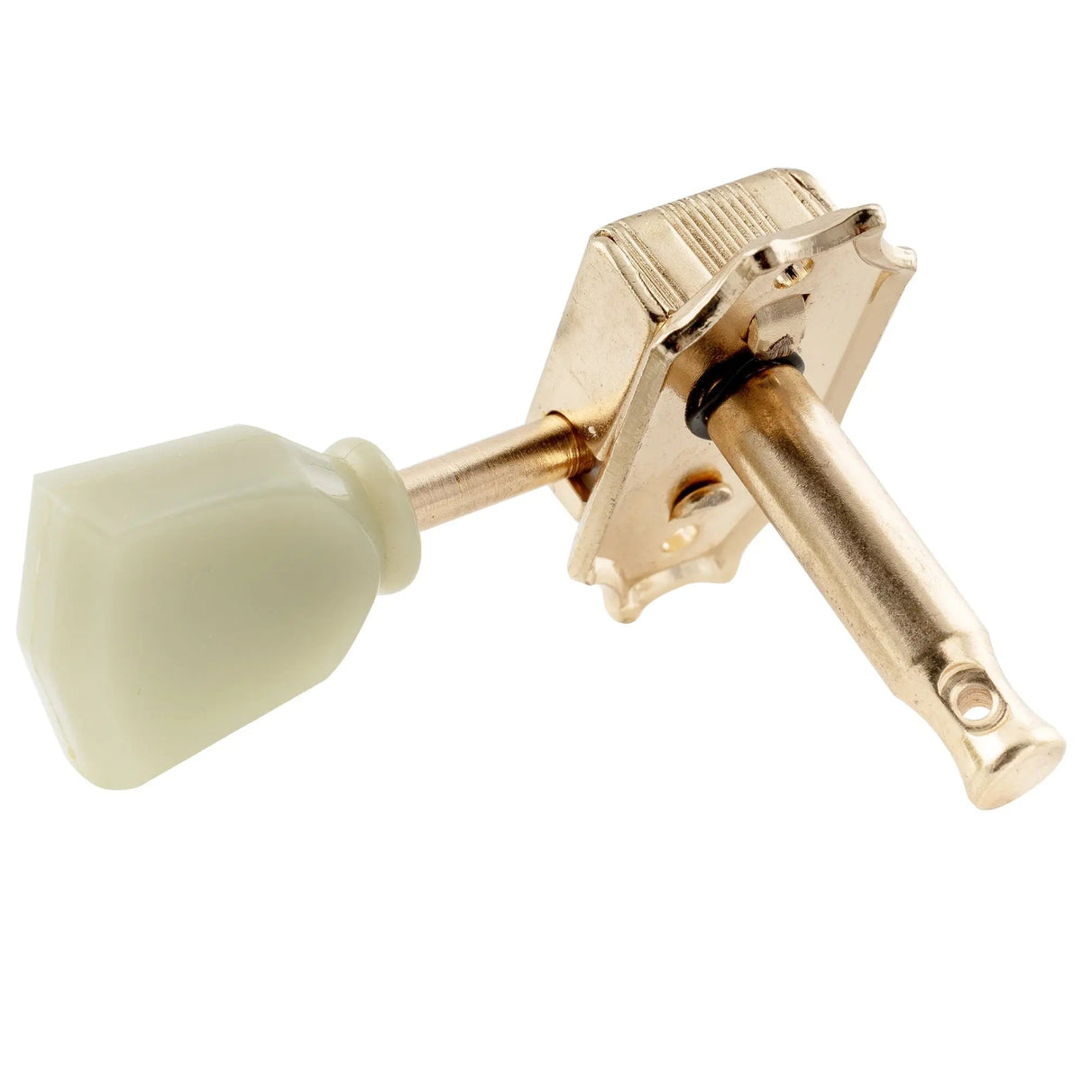 Wilkinson 3R3L 15:1 Ratio Semi Closed Deluxe Vintage Style Machine Heads Tuners Tuning Pegs Keys with Keystone Button for Acoustic Electric Guitar