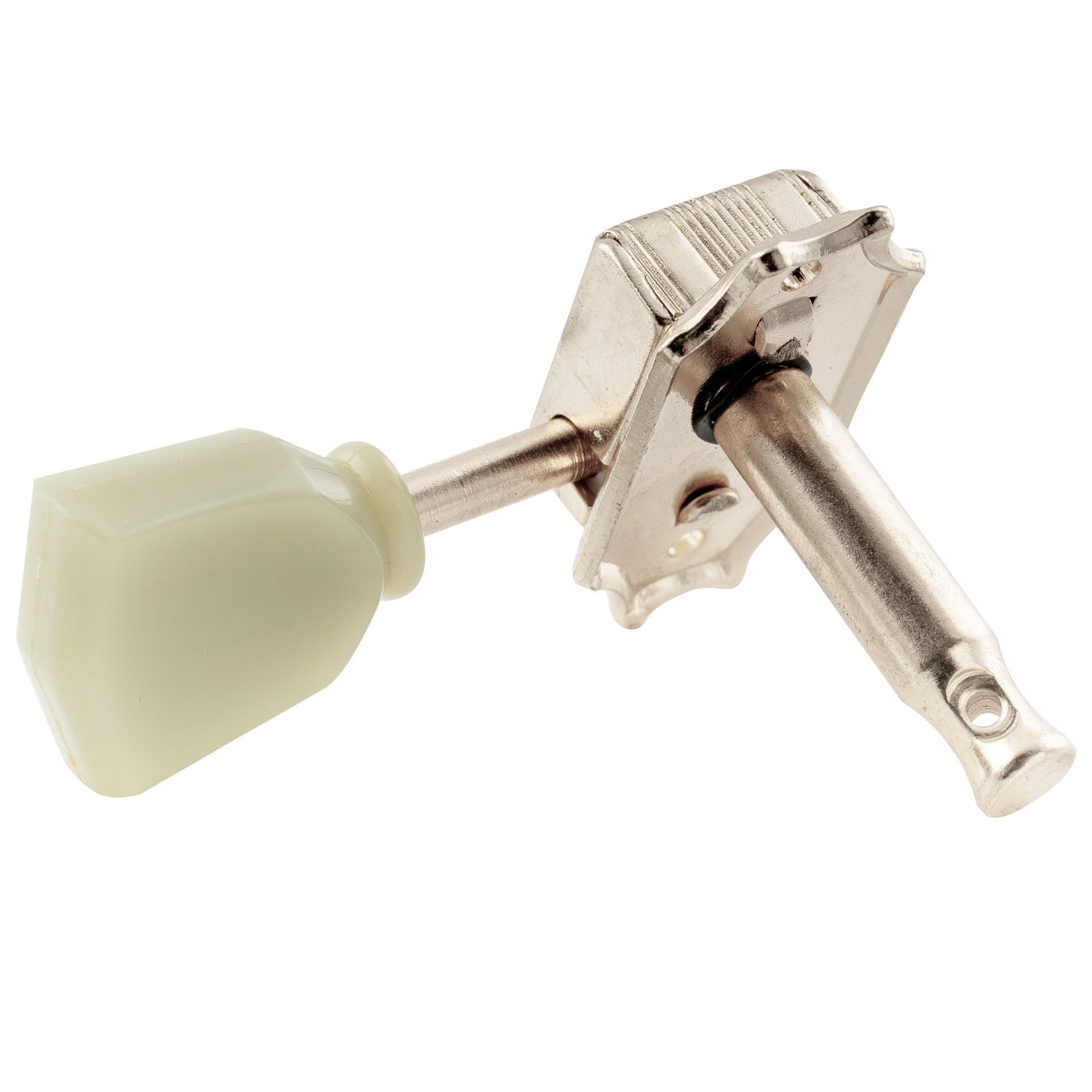 Wilkinson 3R3L 15:1 Ratio Semi Closed Deluxe Vintage Style Machine Heads Tuners Tuning Pegs Keys with Keystone Button for Acoustic Electric Guitar