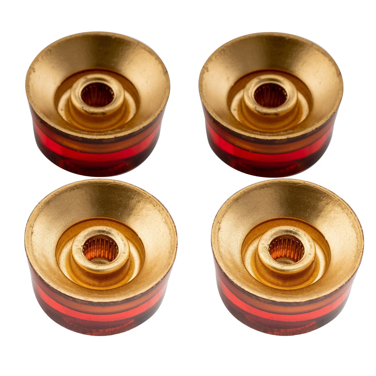 Musiclily Pro Inch Size Fine 24-Spline Guitar Knobs Tone Volume Speed Control Knobs for USA LP SG Style Electric Guitar, Set of 4
