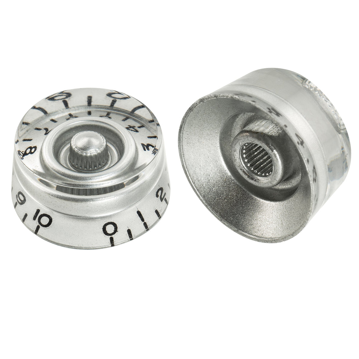 Musiclily Pro Inch Size Fine 24-Spline Guitar Knobs Tone Volume Speed Control Knobs for USA LP SG Style Electric Guitar, Set of 4