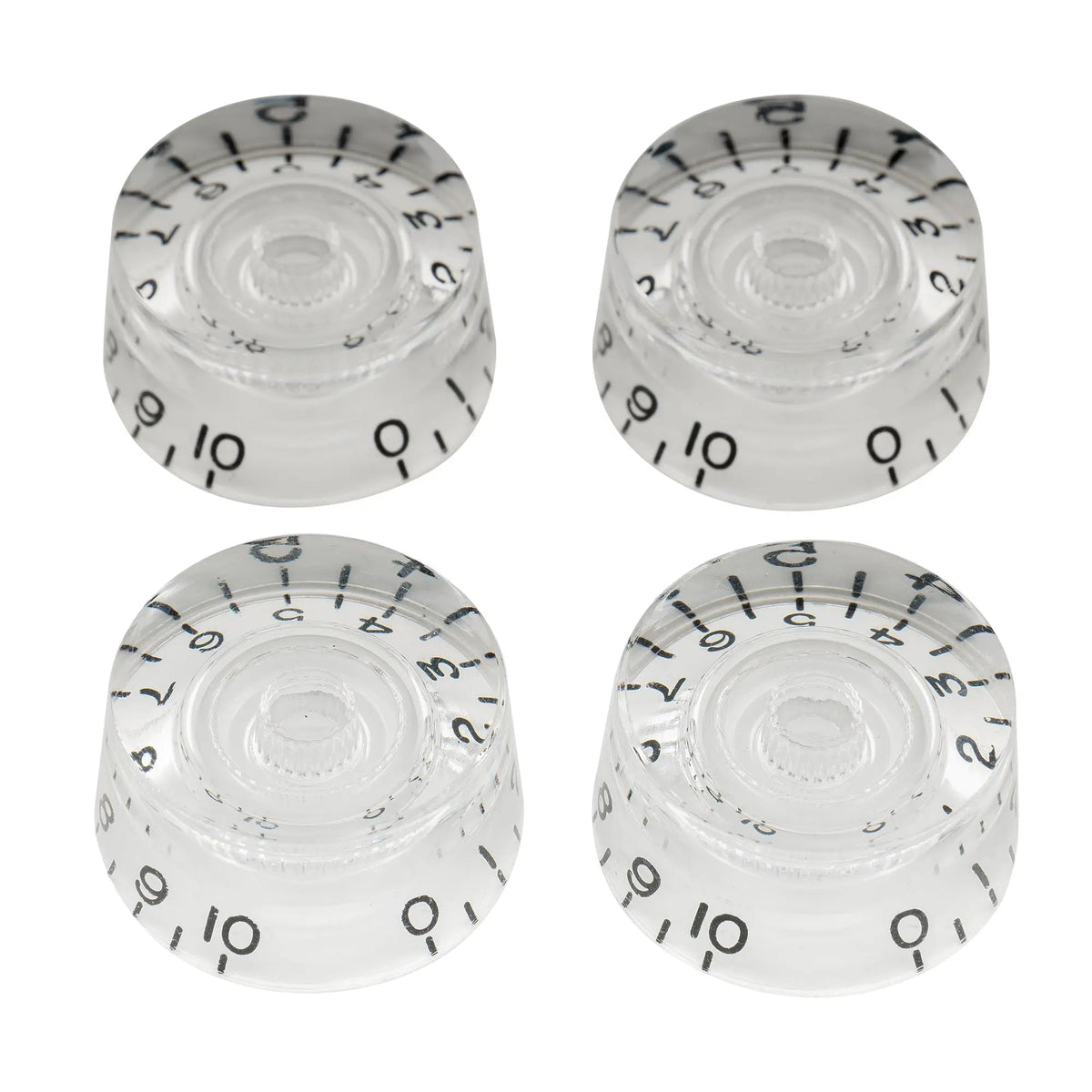 Musiclily Pro Inch Size Fine 24-Spline Guitar Knobs Tone Volume Speed Control Knobs for USA LP SG Style Electric Guitar, Set of 4