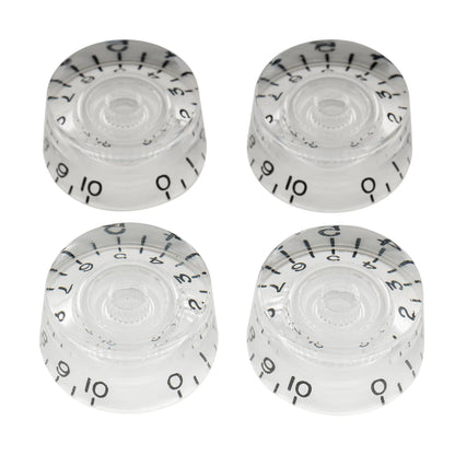 Musiclily Pro Inch Size Fine 24-Spline Guitar Knobs Tone Volume Speed Control Knobs for USA LP SG Style Electric Guitar, Set of 4