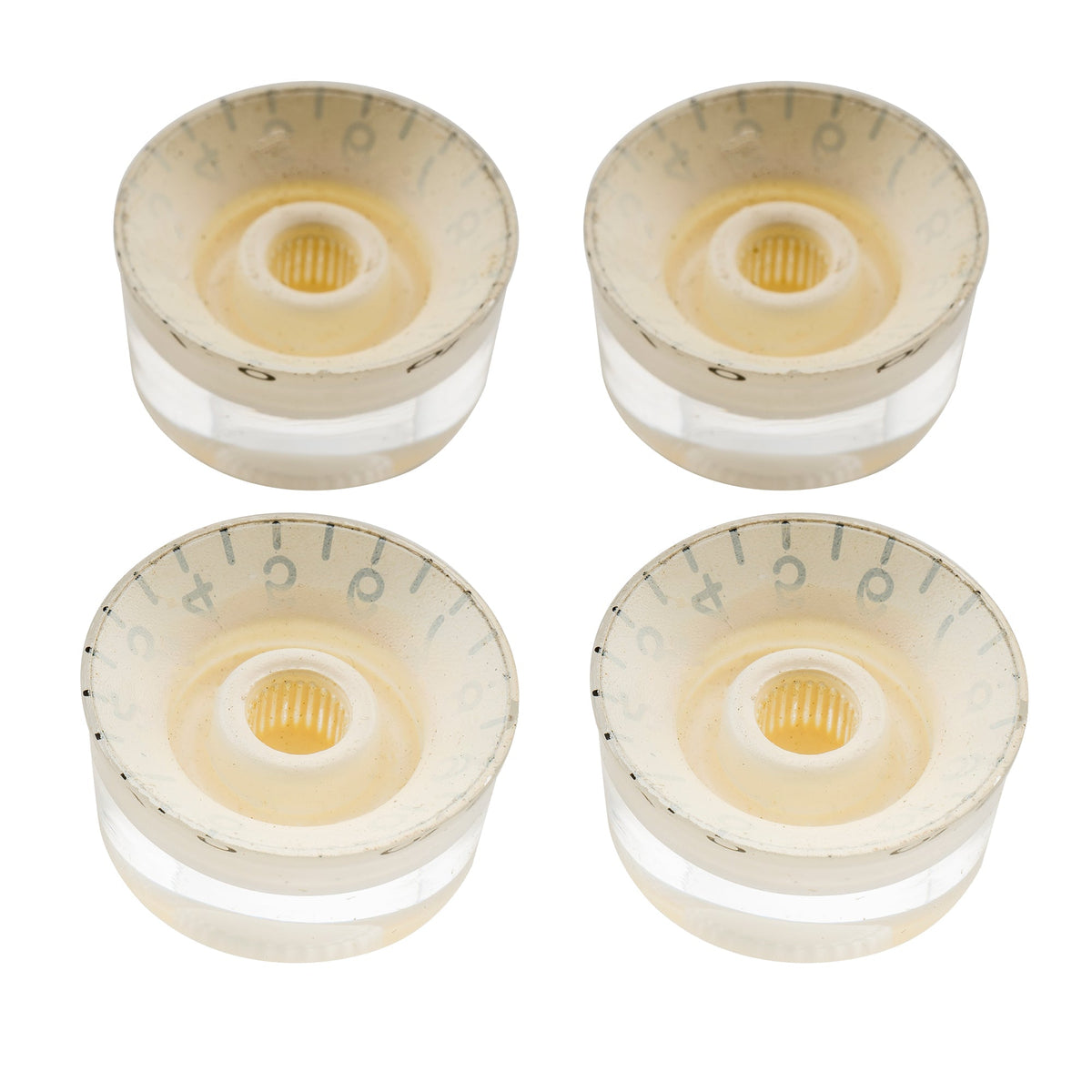 Musiclily Pro Inch Size Fine 24-Spline Guitar Knobs Tone Volume Speed Control Knobs for USA LP SG Style Electric Guitar, Set of 4