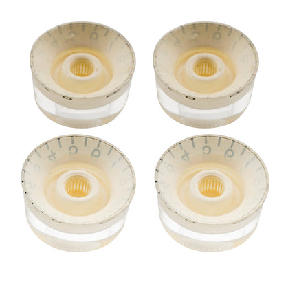 Musiclily Pro Inch Size Fine 24-Spline Guitar Knobs Tone Volume Speed Control Knobs for USA LP SG Style Electric Guitar, Set of 4