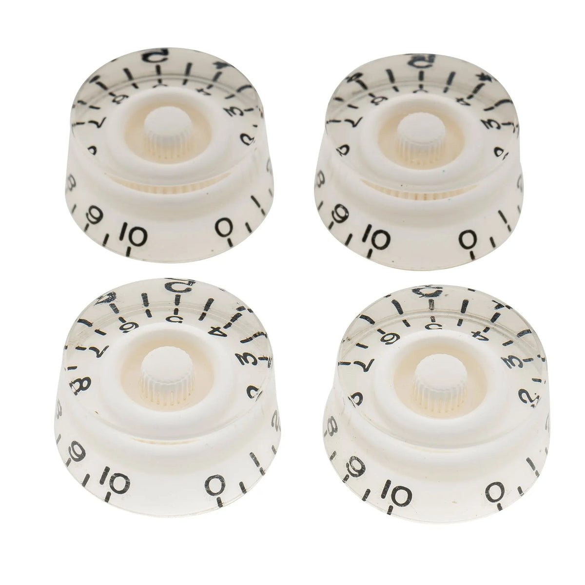 Musiclily Pro Inch Size Fine 24-Spline Guitar Knobs Tone Volume Speed Control Knobs for USA LP SG Style Electric Guitar, Set of 4