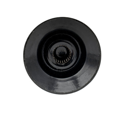 Musiclily Pro Left Handed Inch Size Fine 24-Spline Top Hat Bell Knobs Tone Volume Control Knobs for USA LP SG Style Electric Guitar, Set of 4