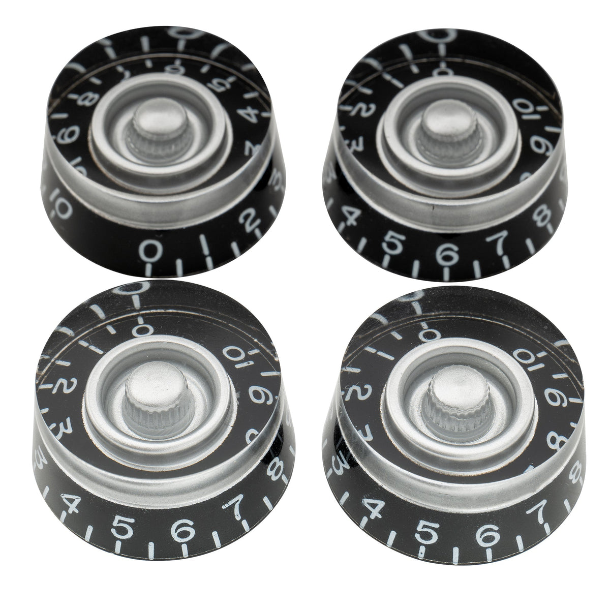 Musiclily Pro Inch Size Fine 24-Spline Guitar Knobs Tone Volume Speed Control Knobs for USA LP SG Style Electric Guitar
