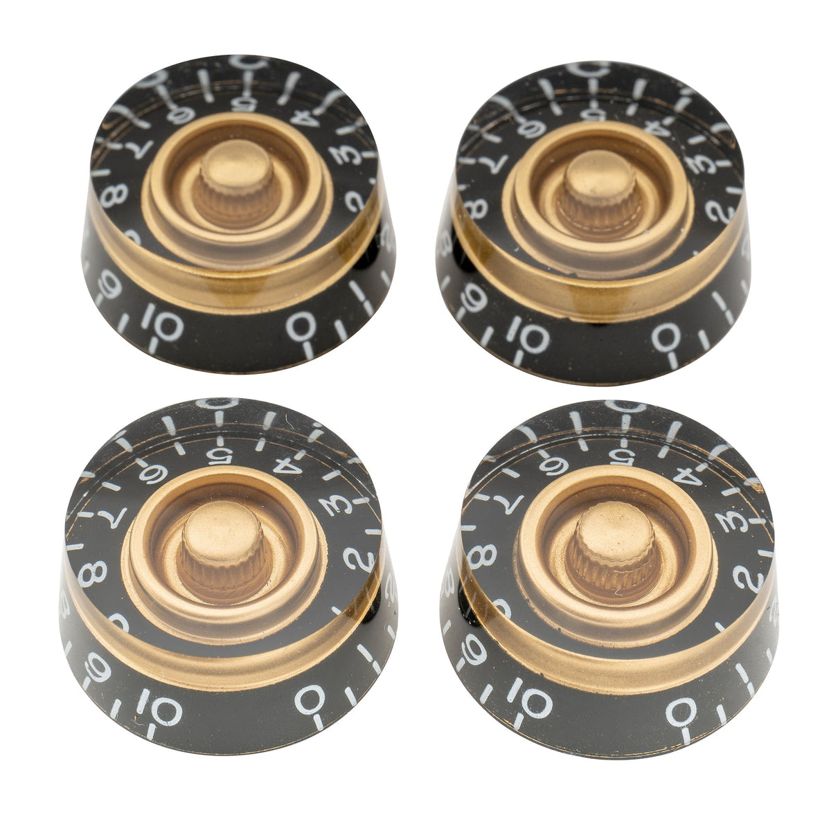 Musiclily Pro Inch Size Fine 24-Spline Guitar Knobs Tone Volume Speed Control Knobs for USA LP SG Style Electric Guitar