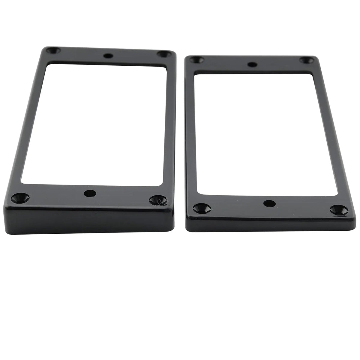 Musiclily Pro Plastic Flat Bottom Humbucker Pickup Mounting Rings Set for Electric Guitar