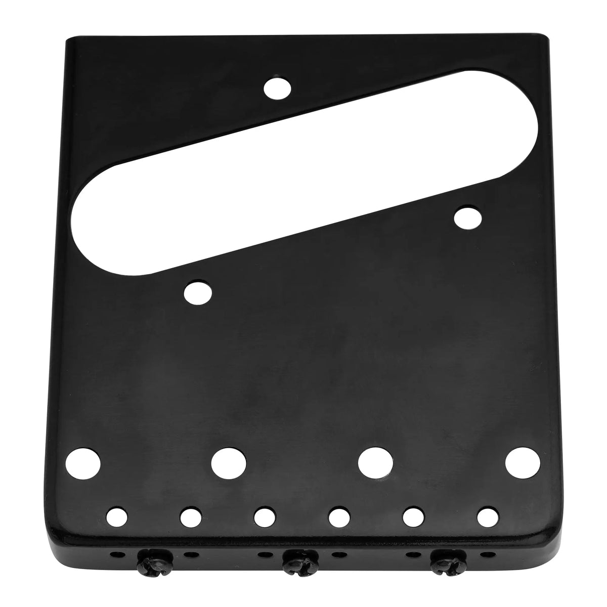 Wilkinson WTB 54mm(2-1/8 inch) Ashtray Brass Compensated 3-Saddle Guitar Bridge for Tele Style Guitar