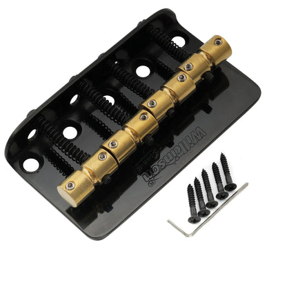 Wilkinson WBBC Bass Bridge Brass Saddles for 4-String Precision Bass/ Jazz Bass