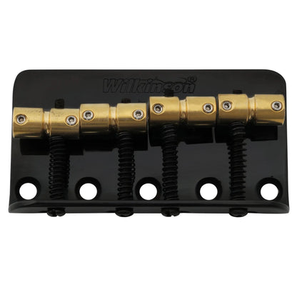 Wilkinson WBBC Bass Bridge Brass Saddles for 4-String Precision Bass/ Jazz Bass